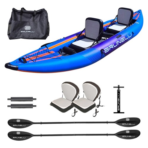 Brunelli personen kajak set - kajak,